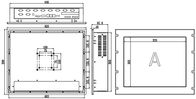 IPPC-1901T2-R 19&quot; материнская плата C.P.U. серии затира I3 I5 I7 u доски верхнего компьютера экрана касания полки промышленного множественная