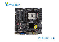 Тонкие мини графики C.P.U. Gen Intel гнезда 946 поддержки доски Itx ITX-946DL118 4-ые дискретные