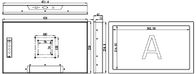 Монитор экрана касания PLM-1703TW 17,3» широкий промышленный/промышленный экранный дисплей касания