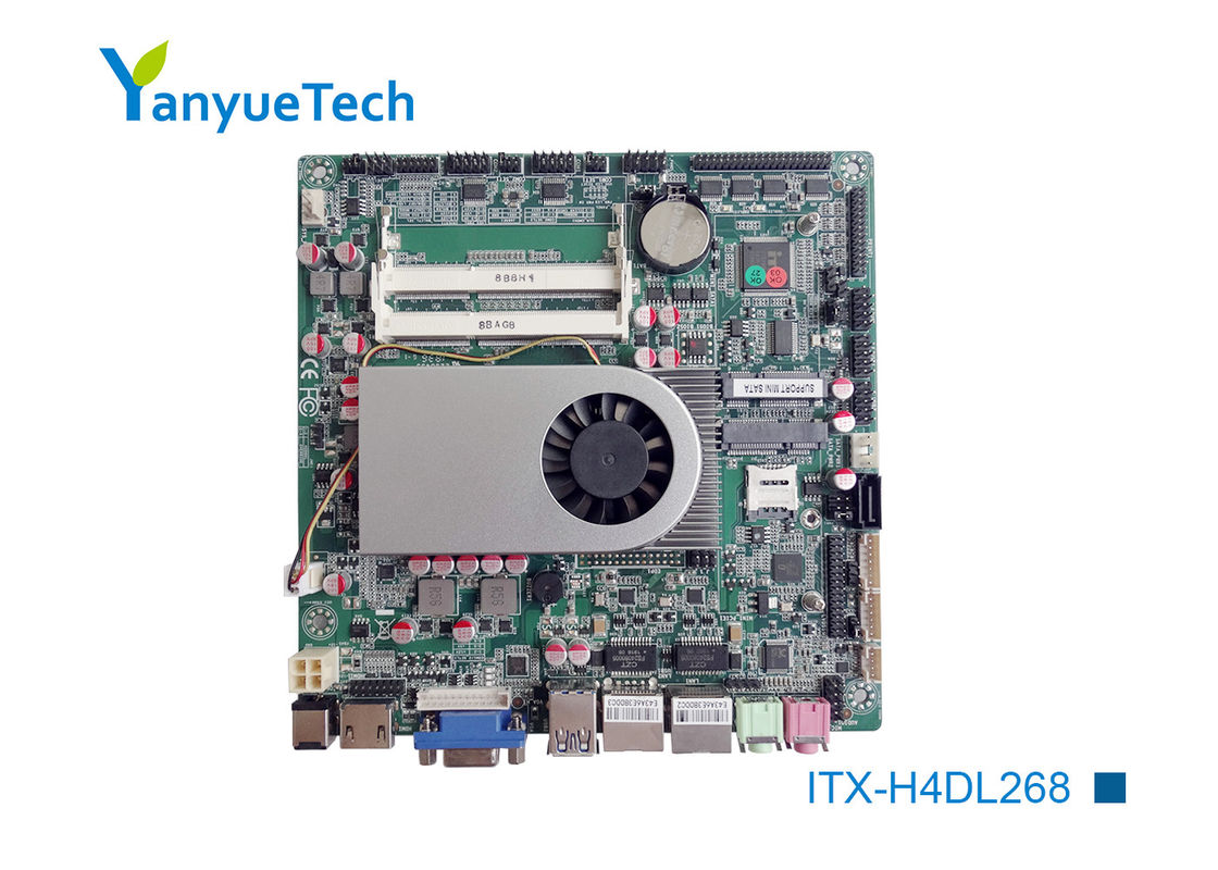 Промышленная мини материнская плата ITX ITX-H4DL268/мини серия Intel Haswell u материнской платы Itx I3